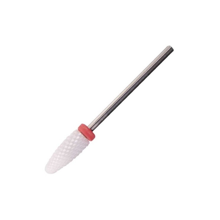MollyLac Tirch Cylinder F Frez ceramiczny do ściągania masy 3/32'' Delikatny 1 sztuka