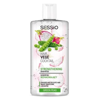 Sessio Hair Vege Cocktail Stärkendes Haarshampoo mit Erbsenproteinen 300 g
