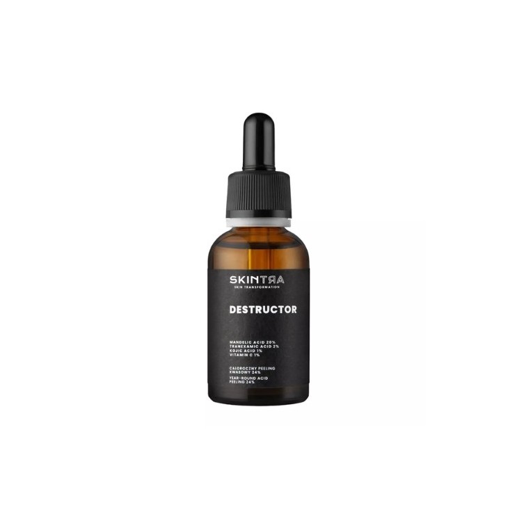 SkinTra Destructor całoroczny Peeling do twarzy kwasowy 24% 30 ml