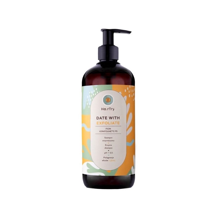 HairTry Date with Exfoliate enzymatyzny Szampon do włosów 500 ml