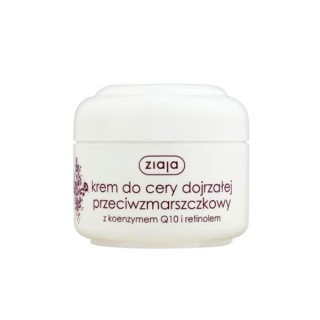 Ziaja Anti-Falten-Creme für reife Haut Coenzym Q10 und Retinol 50 ml