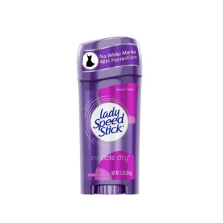 Lady Speed Stick Invisible Dry Antyperspirant w sztyfcie Shower Fresh 65 g Lady Speed Stick Invisible Dry Antyperspirant w sztyfcie Shower Fresh 65 g