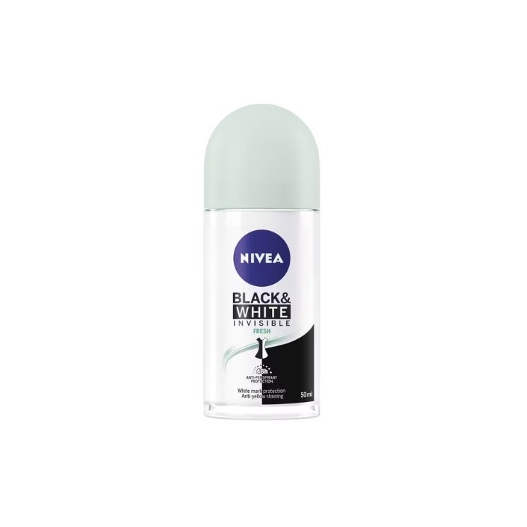 Nivea Roll-on Invisible Black&White Fresh 50 ml