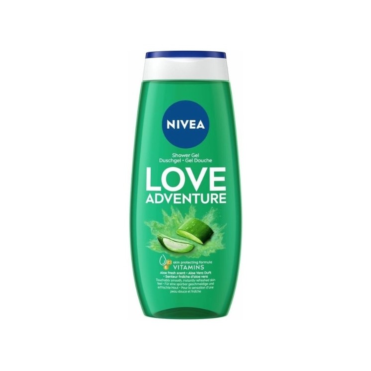 Nivea Love Adventure Żel pod prysznic Aloe Vera 250 ml