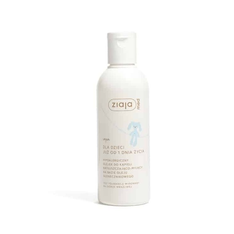 Ziaja Med Kids natłuszczająco-myjący Olejek do kąpieli 200 ml