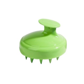 Green Silikon-Kopfhautmassagegerät, das das Haarwachstum stimuliert, 1 Stück