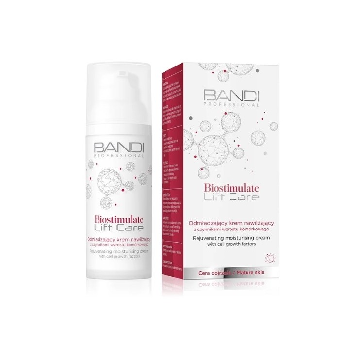 Bandi Biostimulate Lift Care омолоджуючий зволожуючий крем для обличчя з факторами росту клітин 50 мл