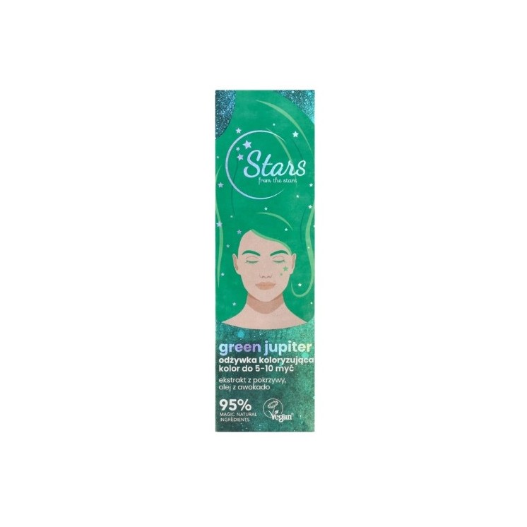 Stars from the Stars Green Jupiter Odżywka do włosów koloryzująca 50 ml