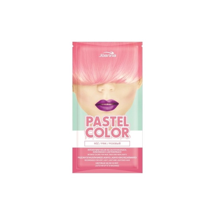 Joanna Pastel Color Шампунь-фарба для волосся Pink 35 г