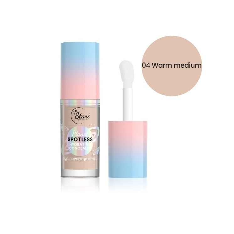Stars from the Stars Planet Бездоганний покривний і зволожуючий консилер для обличчя /04/ Warm medium 6 г