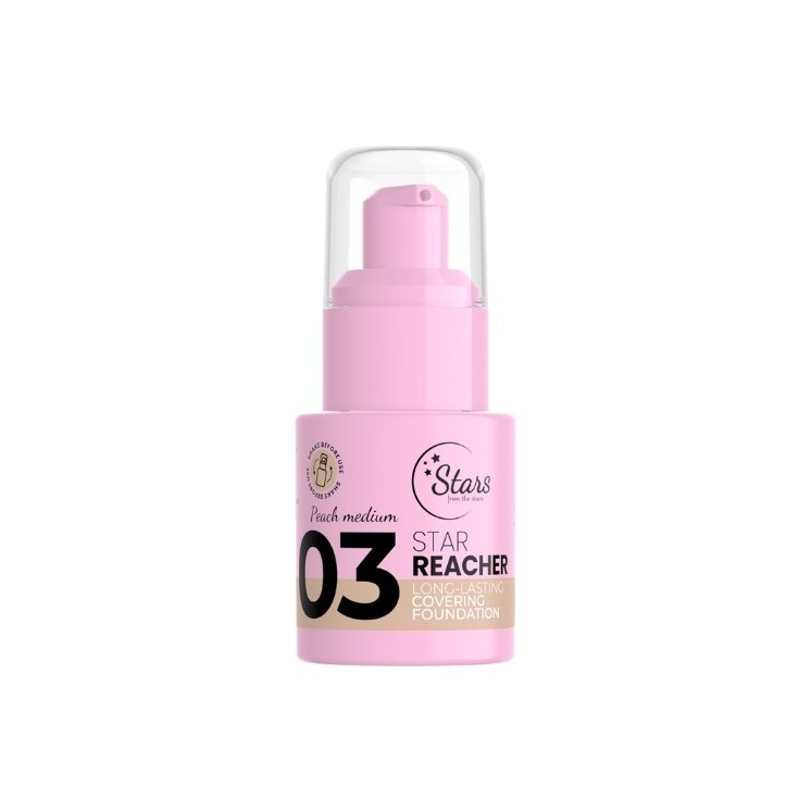 Stars from the Stars Stars Reacher beautifying Covering Fluid /03/ Peach Medium 20 g
