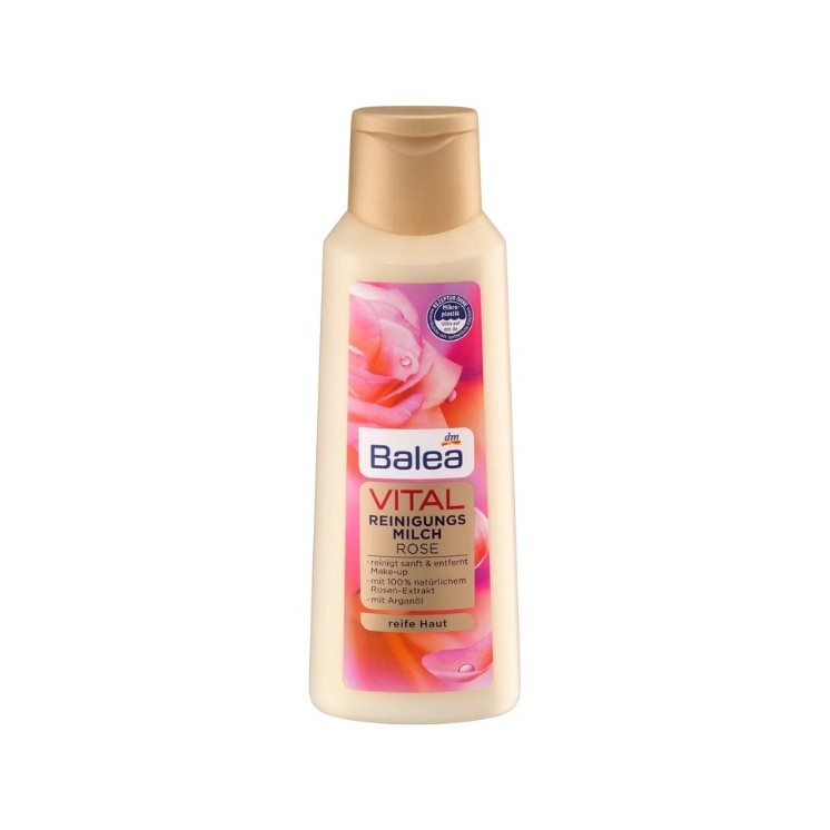 Balea różane Mleczko do demakijażu 200 ml