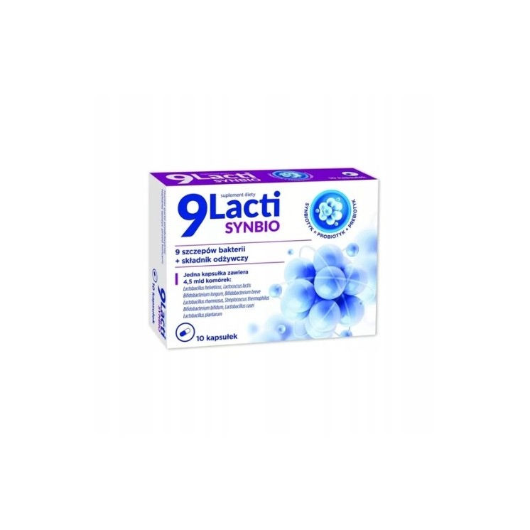 9 Lact Synbio 10 kapsułek 