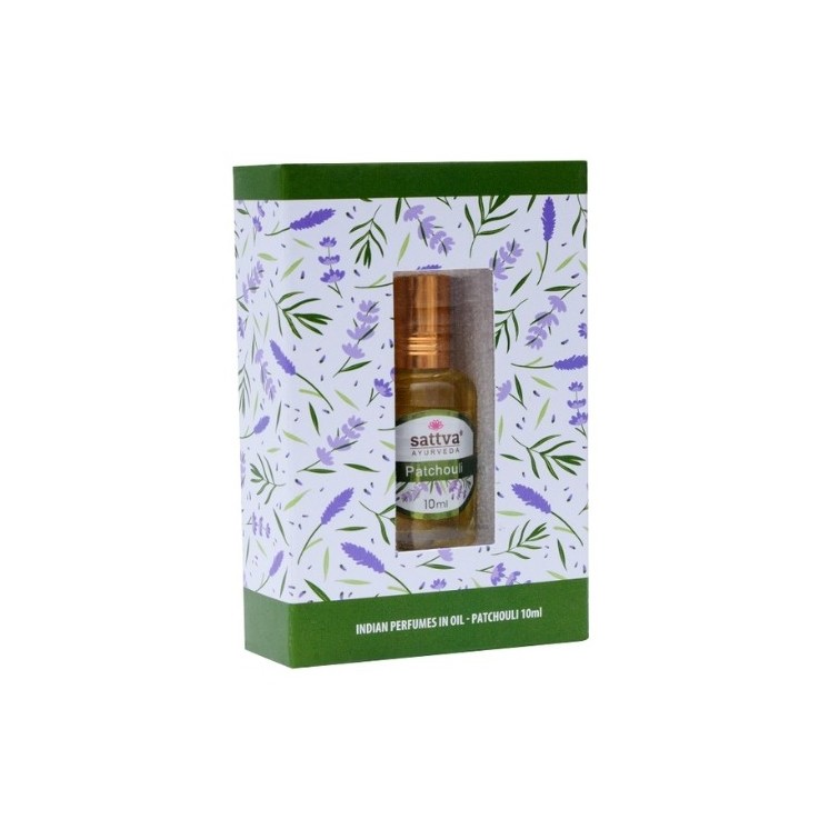 Sattva Ayurveda indyjskie Perfumy w olejku Patchouli 10 ml