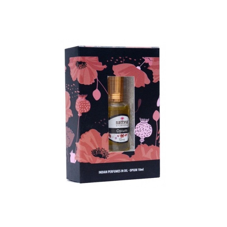 Sattva Ayurveda indyjskie Perfumy w olejku Opium 10 ml