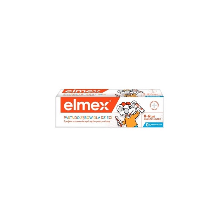 Elmex Kids Pasta do zębów dla dzieci 0-6 lat 50 ml