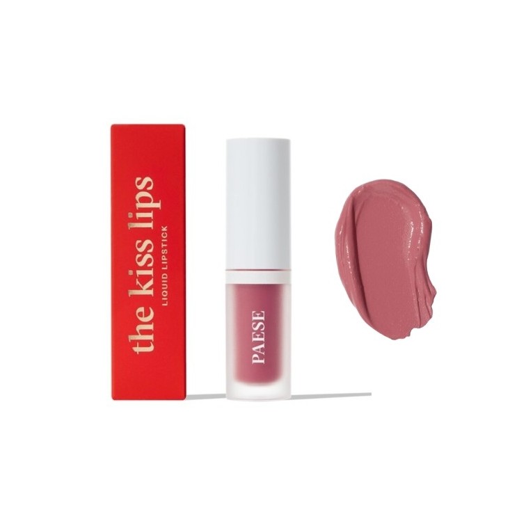 Paese The Kiss Lips Matowa kremowa  Pomadka w płynie 03 Lovely Pink 3,4 ml