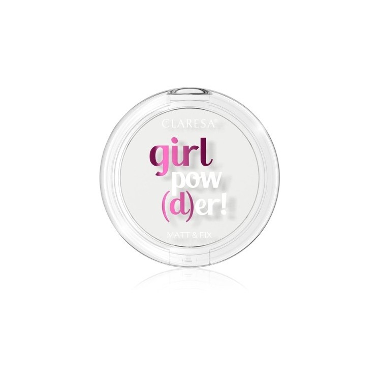 Claresa GIRL POW(D)ER! Puder prasowany Transparentny /00/ 12 g