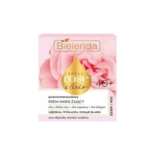 Bielenda Royal Rose Elixir Anti-Falten-Feuchtigkeits-Gesichtscreme für empfindliche Haut 40+ 50 ml Bielenda Royal Rose Elixir Anti-Falten-Feuchtigkeits-Gesichtscreme für empfindliche Haut 40+ 50 ml