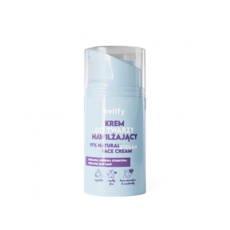 Holify nawilżający Krem do twarzy 50 ml
