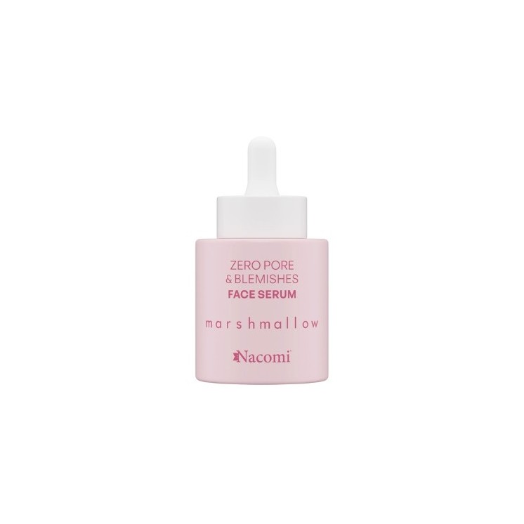 Nacomi Zero pore&Blemishes Serum do twarzy z Kwasem salicylowym Marshmallow 30 ml