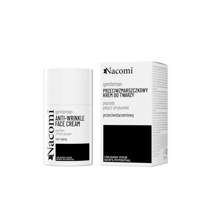 Nacomi Gentelman przeciwzmarszczkowy Krem do twarzy dla mężczyzn 50 ml