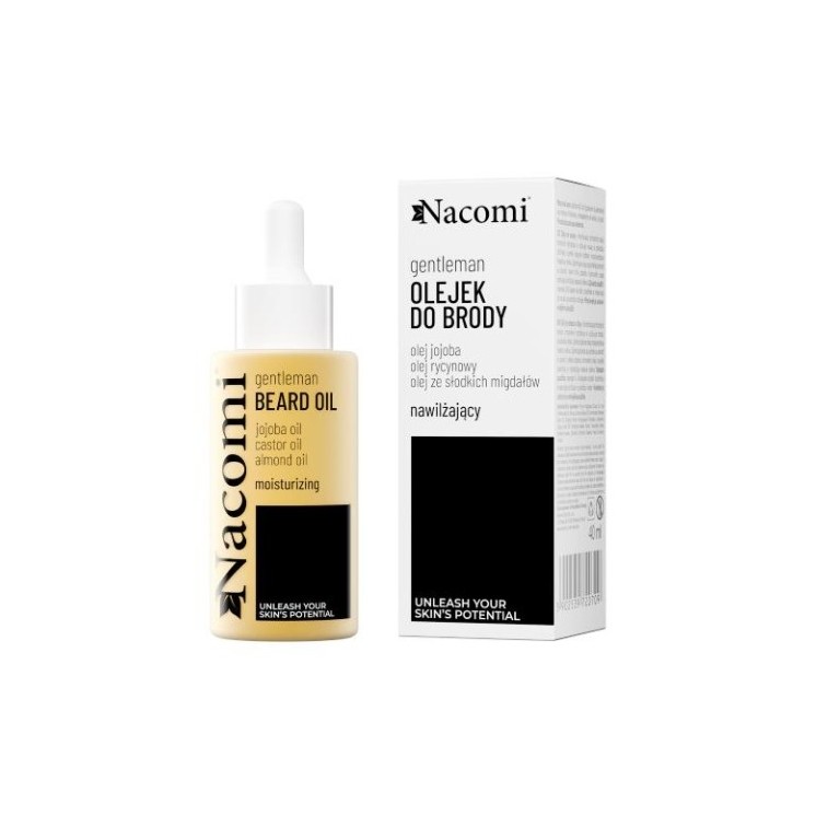 Nacomi Gentelman Bart- und Gesichtshaaröl 40 ml