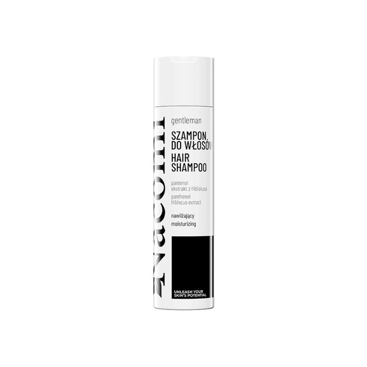 Nacomi Gentelman feuchtigkeitsspendendes Haarshampoo für Männer 250 ml