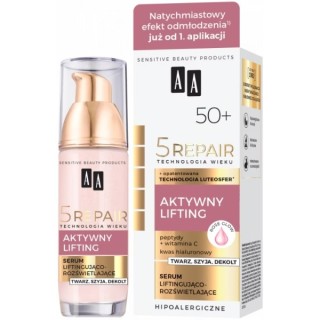 AA Technologia Wieku 5Repair 50+ Serum liftingująco-rozświetlające 35 ml AA Technologia Wieku 5Repair 50+ Serum liftingująco-rozświetlające 35 ml