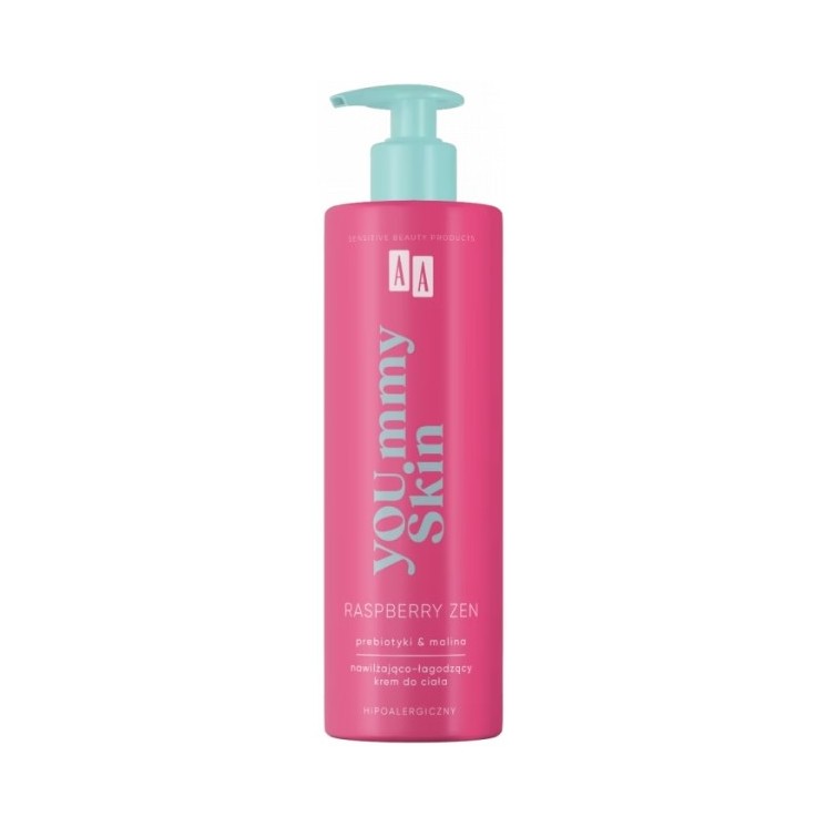 AA YOU.mmy Raspberry Zen Moisturizing and soothing body cream 400 ml