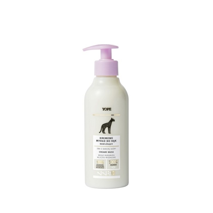 YOPE Creamy moisturizing hand soap Creamy musk 300 ml
