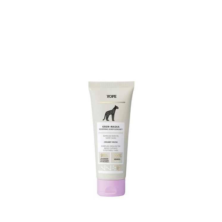YOPE Ochronno-kondycjonujący krem-maska do rąk Creamy musk 50 ml