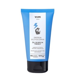 YOPE Men Wood Żel do mycia twarzy dla mężczyzn Energia oczyszczenia 150 ml YOPE Men Wood Żel do mycia twarzy dla mężczyzn Energia oczyszczenia 150 ml