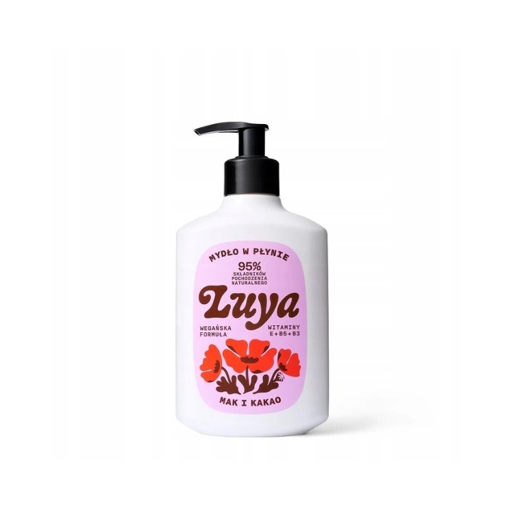 YOPE LUYA Mydło w płynie mak i kakao 400 ml