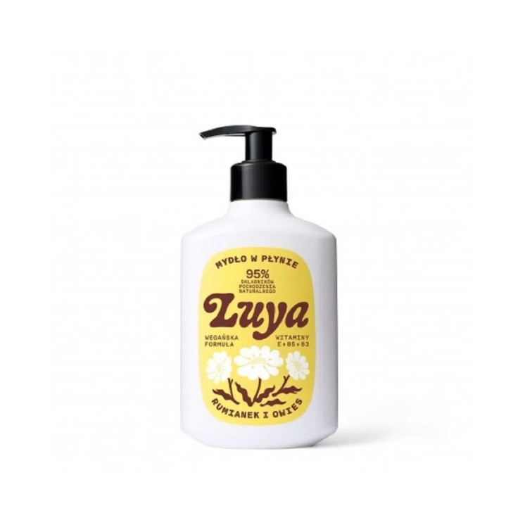 YOPE LUYA Mydło w płynie rumianek i owies 400 ml