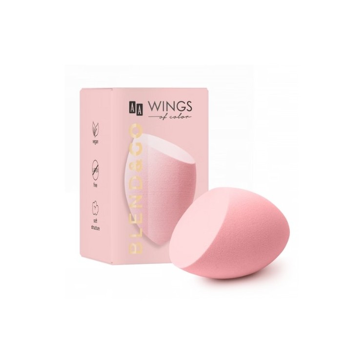 AA Wings of Color Blend & Go Precision Make-up Sponge Precyzyjna gąbka do makijażu 1 sztuka