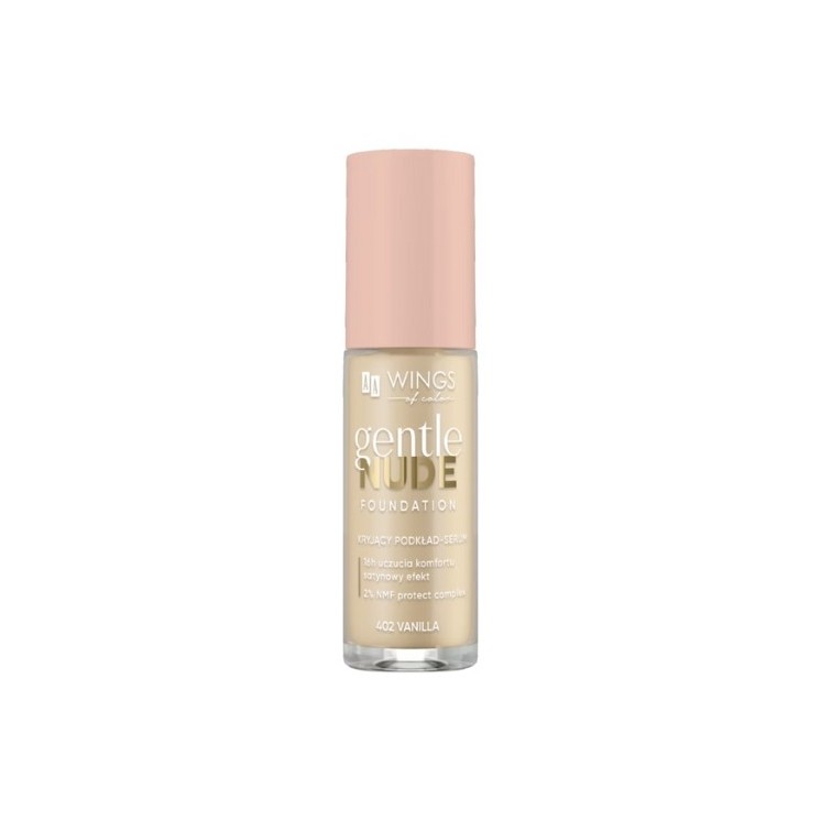 AA Wings of Color Gentle Nude Foundation Покриваюча основа- serum 402 Vanilla 30 мл