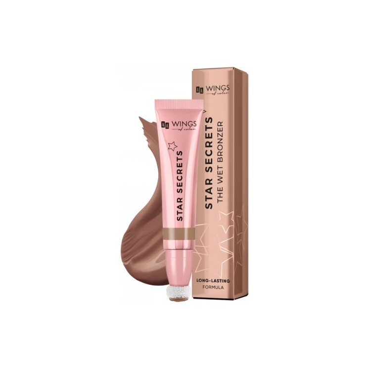 AA Wings of Color STAR SECRETS The Wet Bronzer Kremowy bronzer 13 ml