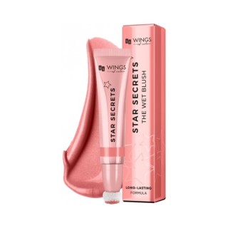 AA Wings of Color STAR SECRETS The Wet Blush Cremiges, leuchtendes Rouge 13 ml