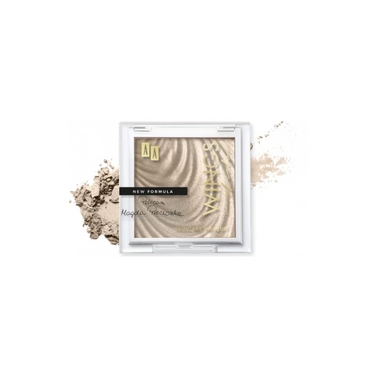 AA Wings of Color Glass Highlighter Wielofunkcyjny rozświetlacz z efektem tafli 01 Champagne Glow 7 g