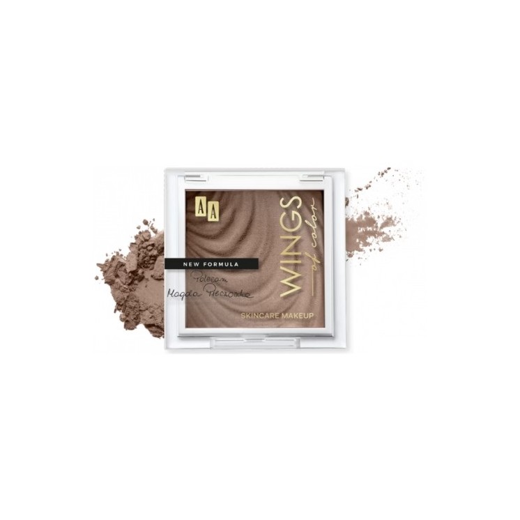 AA Wings of Color Matte Bronze Matte Gesichtskontur-Bronzer 02 Natural Bronze 7 g