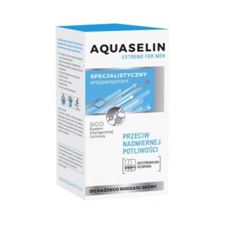 Aquaselin Extreme Men Roll-on gegen übermäßiges Schwitzen 50 ml Aquaselin Extreme Men Roll-on gegen übermäßiges Schwitzen 50 ml