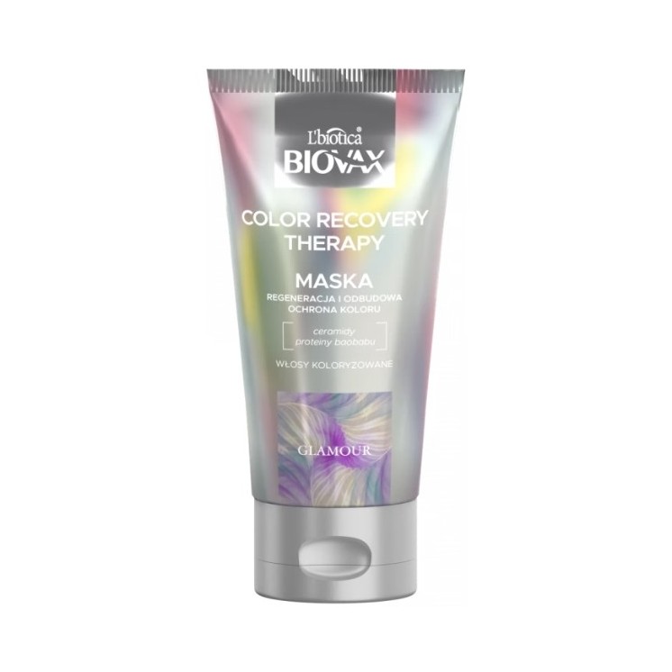 BIOVAX Recovery Color Therapy Intensywnie regenerująca maska ochronna włosy koloryzowane 150 ml
