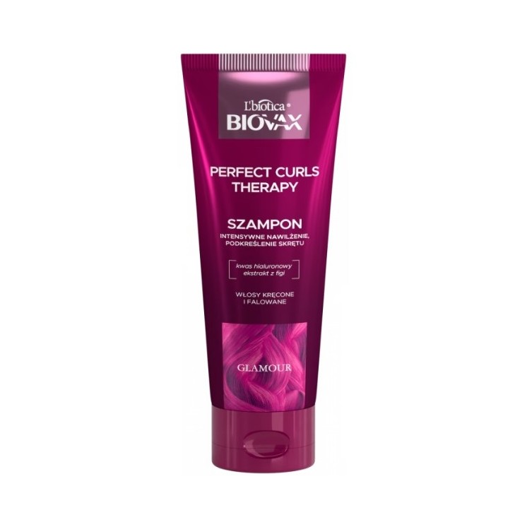 BIOVAX Glamour Perfect Curls Therapy intensywnie nawilżający szampon 200 ml