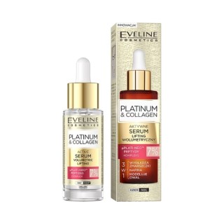 Eveline Platinum &Collagen active Face Serum Volumetric Lifting 30 ml Eveline Platinum &Collagen active Face Serum Volumetric Lifting 30 ml