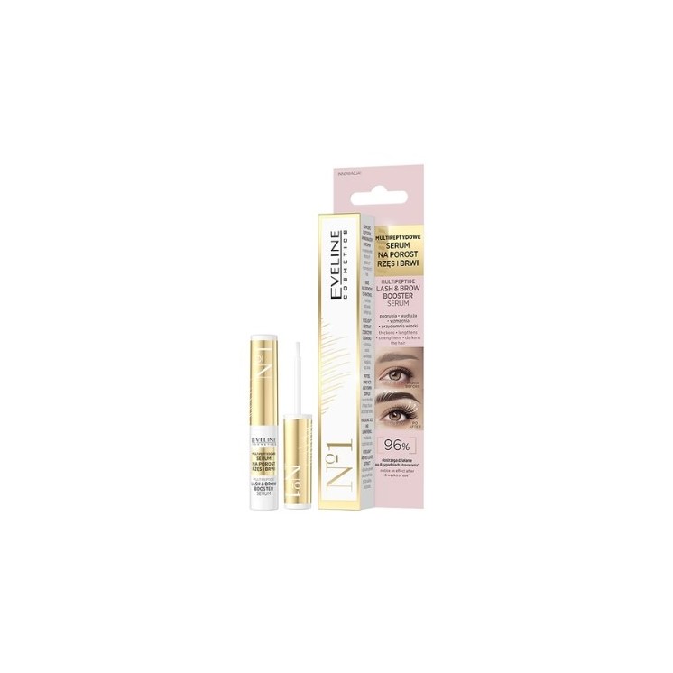 Eveline multipeptydowe Serum na porost brwi i rzęs 4 ml
