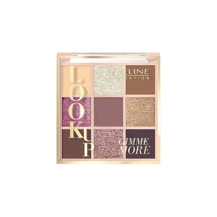 Eveline Look Up Paleta 9 cieni do powiek Gimme More 10,8 g