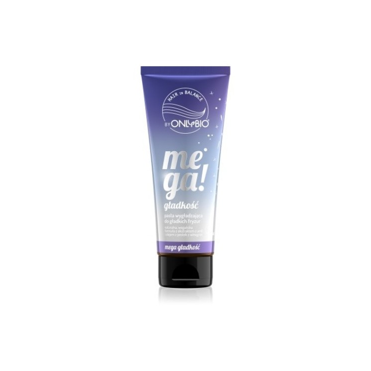 OnlyBio Hair in Balance Mega gładkość Pasta wygładzająca do gładkich fryzur 75 ml