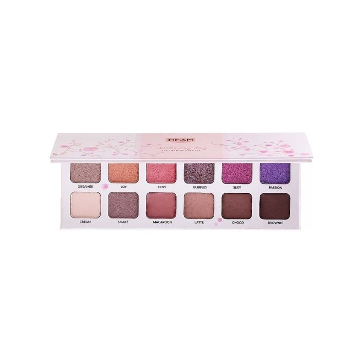 Hean Make My Day Paleta 12 cieni do powiek 13 g