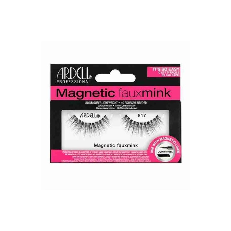 Ardell Magnetic Faux Mink Rzęsy na pasku /817/ Black 1 para